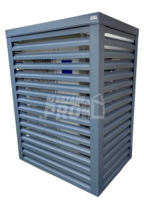 Osłona pompy ciepła 90x70x190 cm  antracyt GP327