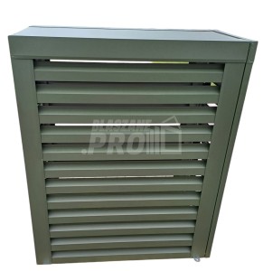 Osłona pompy ciepła 90x40x150 cm  zielona GP323