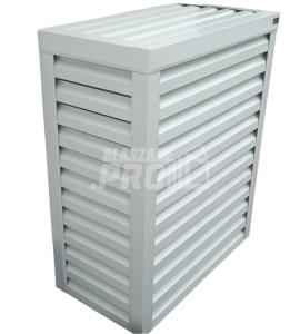 Osłona pompy ciepła 90x40x140 cm biały GP322