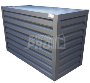 Osłona klimatyzatora - pompy ciepła 100x40x90 cm antracyt GP307