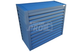 Osłona klimatyzatora - pompy ciepła 90x70x120 cm antracyt GP305