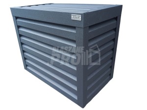 Osłona klimatyzatora - pompy ciepła 80x40x70 cm antracyt GP295