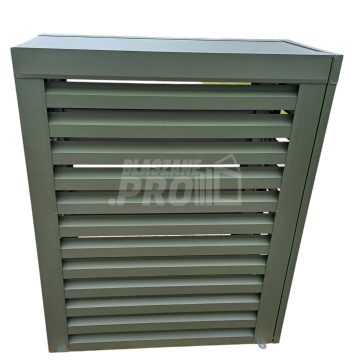 Osłona pompy ciepła 90x40x150 cm  zielona GP323