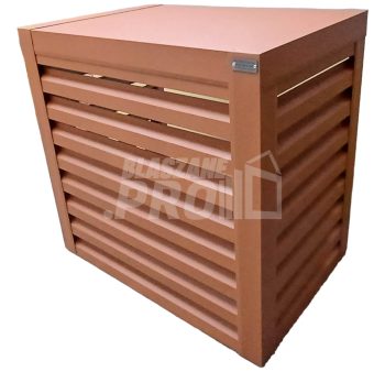 Osłona klimatyzatora - pompy ciepła 100x50x110 cm jasny brąz GP308