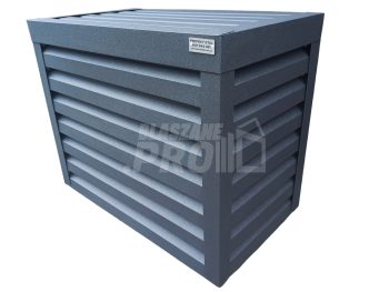 Osłona klimatyzatora - pompy ciepła 80x40x70 cm antracyt GP295