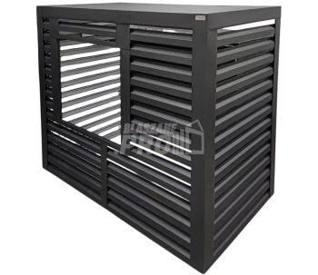 Osłona Pompy Ciepła 120x60x150cm Antracyt Zabudowa GP537