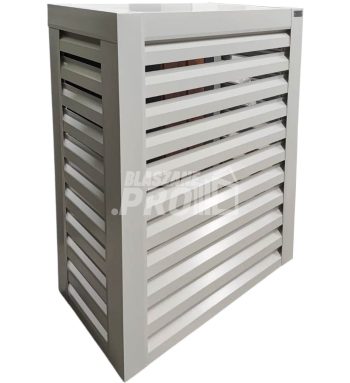 Osłona klimatyzatora – pompy ciepła 100x40x150 cm biały GP705